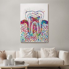 Ne Verelim Size Renkli Diş, Diş Hekimi Duvar Tablosu-6300