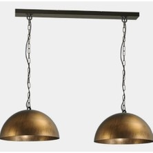 Demet Habek My Lights Mylights Rustik  Sarkıt Avize Masa Üstü Sarkıt Dörtlü Avize 100CM Ikili Avize