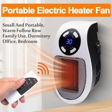 Chadconnelly Uzaktan Elektrikli Isıtıcı Taşınabilir Isıtıcı Mini Radyatör Plug-In Duvara Monte Oda Isıtıcı Ev Isıtıcı 500 W (Yurt Dışından)