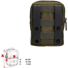 Mas Tactical Dikey Yardımcı Cep (Haki) - M