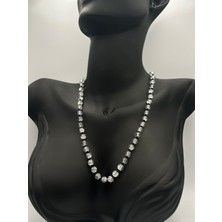 Doğal Taş Dünyası Sertifikalı Doğal Taş Necef Taşı Kolye   6mm