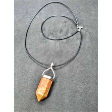 Doğal Taş Dünyası Sertifikalı Unakit Doğal Taş Obelix Kolye