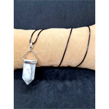 Doğal Taş Dünyası Sertifikalı Havlit Doğal Taş Obelix Kolye