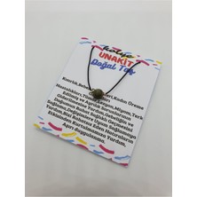 Doğal Taş Dünyası Sertifikalı Unakit Taşı Kolye