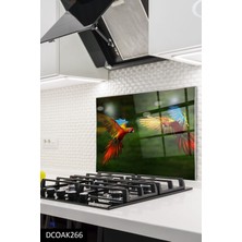 Ne Verelim Size Cam Ocak Arkası Koruyucu | Papağan