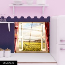 Ne Verelim Size Cam Ocak Arkası Koruyucu | Pencere ve Doğa