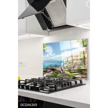 Ne Verelim Size Cam Ocak Arkası Koruyucu | Manzara