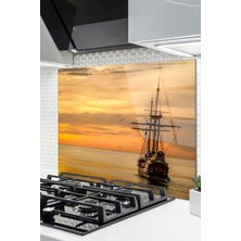 Ne Verelim Size Cam Ocak Arkası Koruyucu Ankastre Arkası Koruyucu | Yelkenli