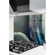 Ne Verelim Size Cam Ocak Arkası Koruyucu Ankastre Arkası Koruyucu | Kuş Tüyü