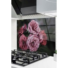 Ne Verelim Size Cam Ocak Arkası Koruyucu Ankastre Arkası Koruyucu | Gül