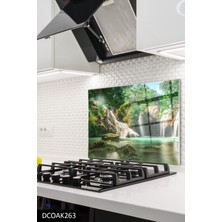 Ne Verelim Size Cam Ocak Arkası Koruyucu | Şelale