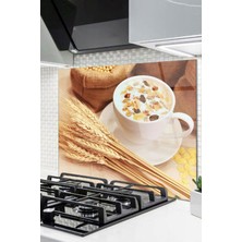 Ne Verelim Size Cam Ocak Arkası Koruyucu Ankastre Arkası Koruyucu | Buğday