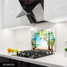 Ne Verelim Size Cam Ocak Arkası Koruyucu | Pencere ve Sahil