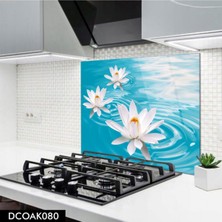 Ne Verelim Size Cam Ocak Arkası Koruyucu | Mermer Desenli