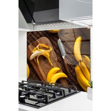 Ne Verelim Size Cam Ocak Arkası Koruyucu Ankastre Arkası Koruyucu | Muz