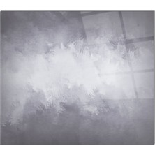 Ne Verelim Size Cam Ocak Arkası Koruyucu Ankastre Arkası Koruyucu | Gri - Beyaz