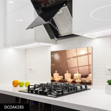 Ne Verelim Size Cam Ocak Arkası Koruyucu | Mum