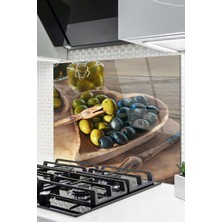 Ne Verelim Size Cam Ocak Arkası Koruyucu Ankastre Arkası Koruyucu | Zeytin