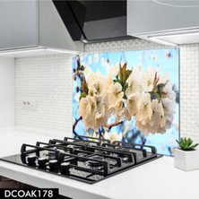 Ne Verelim Size Cam Ocak Arkası Koruyucu | Çikolata Desenli