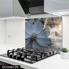Ne Verelim Size Cam Ocak Arkası Koruyucu | Çiçek