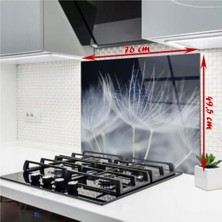 Ne Verelim Size Cam Ocak Arkası Koruyucu | Karahindiba Model