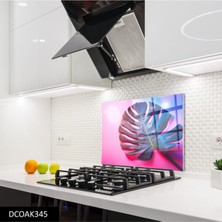 Ne Verelim Size Cam Ocak Arkası Koruyucu | Yaprak