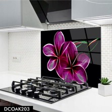 Ne Verelim Size Cam Ocak Arkası Koruyucu | Çiçek