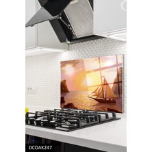 Ne Verelim Size Cam Ocak Arkası Koruyucu | Yelkenli