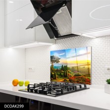 Ne Verelim Size Cam Ocak Arkası Koruyucu | Doğa