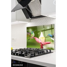 Ne Verelim Size Cam Ocak Arkası Koruyucu | Sinek Kuşu