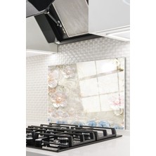 Ne Verelim Size Cam Ocak Arkası Koruyucu Ankastre Arkası Koruyucu | Çiçek