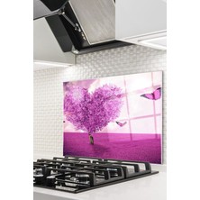 Ne Verelim Size Cam Ocak Arkası Koruyucu Ankastre Arkası Koruyucu | Kelebek