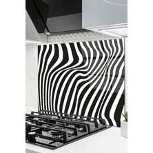 Ne Verelim Size Cam Ocak Arkası Koruyucu Ankastre Arkası Koruyucu | Zebra