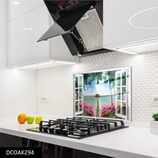 Ne Verelim Size Cam Ocak Arkası Koruyucu | Pencere ve Ada