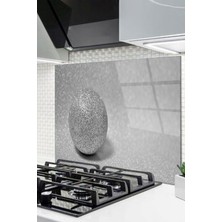 Ne Verelim Size Cam Ocak Arkası Koruyucu Ankastre Arkası Koruyucu | Gri Top