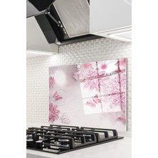 Ne Verelim Size Cam Ocak Arkası Koruyucu Ankastre Arkası Koruyucu | Çiçek