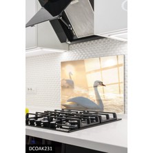 Ne Verelim Size Cam Ocak Arkası Koruyucu | Kuğu