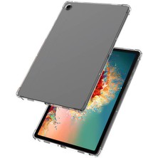 HEPTEKİLETİŞİM Samsung Galaxy Tab A9 Şeffaf Tablet Kılıf Köşelerden Ultra Dayanıklı Tasarım Kapak (T-Anti)