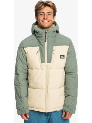 Quiksilver Krem Erkek Kapüşon Yaka Ceket EQYJK03970 Nomad Jacket