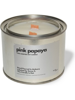 Basement : Kokulu Soya Mum : 600 gr : Pink Papaya