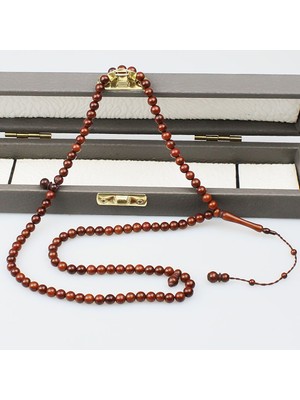 Tesbih Pasajı Kınalı Orta Boy Namaz Tesbihi 99 Kuka Tesbih (6 x 6 Mm) TP0016