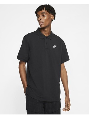 Nike Sportswear Siyah Polo Tişört