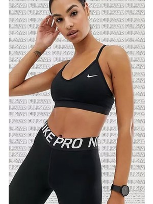 Nike Bra Indy Light Support Sports Kadın Büstiyer Sporcu Sütyeni Siyah