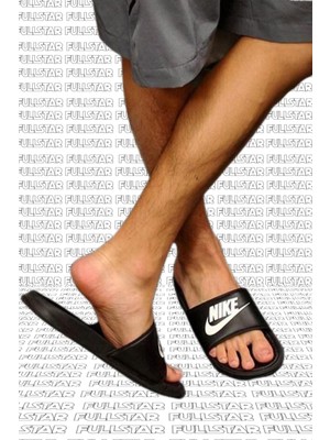 Nike Futura Benassi Slide Black Unisex Siyah Terlik Tek Bantlı