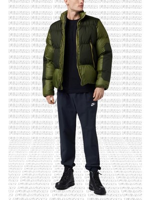 Nike Sportswear Therma Fit Puffer Down Fill Jacket Kaz Tüyü Haki Mont