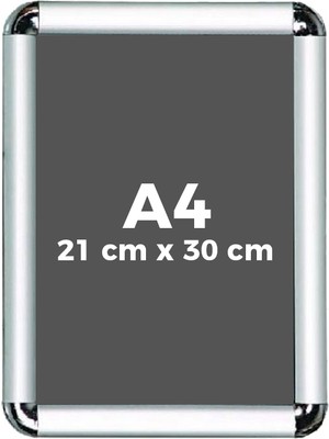 Kent Time A4 Alüminyum Rondo Köşe Çerçeve 30 ADET