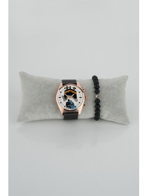 Stony Sevgili Tasarım Kabe ve Müslim Çift Tasarım Kadın Kol Saati Bileklik Hediye