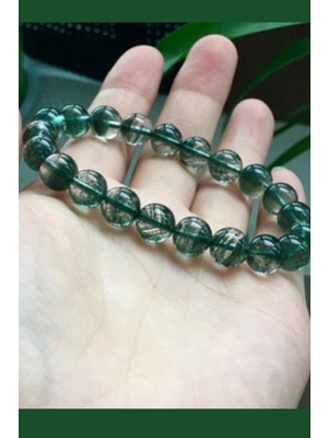 Doğal Taş Dünyası Sertifikalı Hayalet (Phantom) Kuvars Bileklik Özel Seri