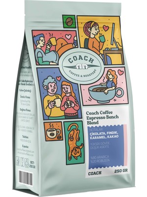 Coach Coffee Espresso Bench Blend