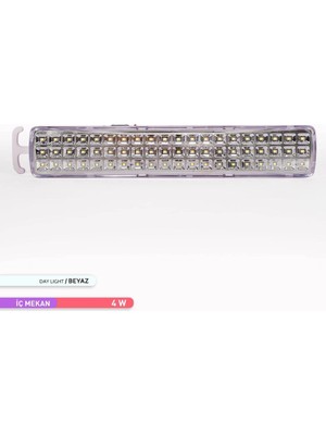 Ack AC01-00330 60 LED Şarj Edilebilir Işıldak